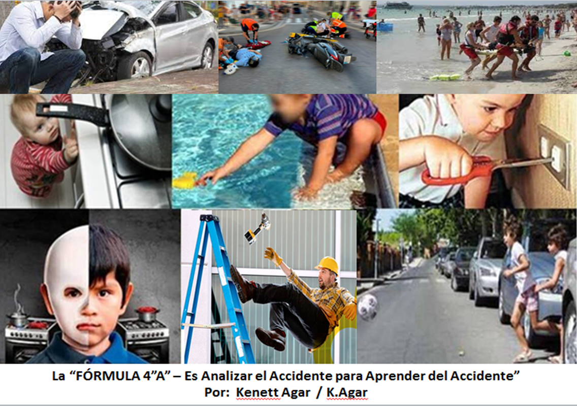 Fórmula o Regla de las 4″A» : Analizar el Accidente para Aprender del Accidente por  Kenett Agar / K.Agar